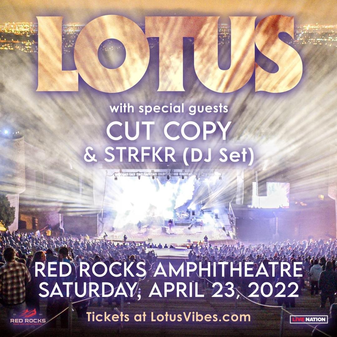 Lotus Announce Return To Red Rocks Amphitheatre