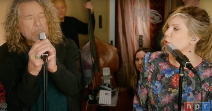 Watch: Robert Plant and Alison Krauss Share NPR Tiny Desk (Home) Concert