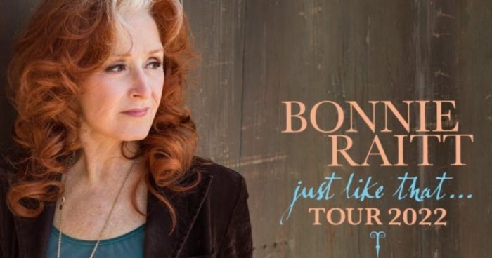 Bonnie Raitt Announces ‘Just Like That…’ 2022 Tour