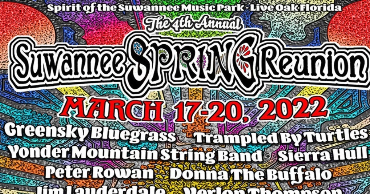 Suwannee Spring Reunion Announces Return; Greensky Bluegrass, Yonder