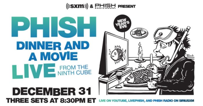 Phish Radio Shares Clip; Alludes to Dinner And A Movie Food Pairing
