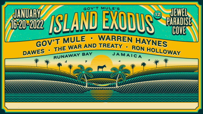 Gov’t Mule Perform Two Sets with Ron Holloway at Island Exodus 12