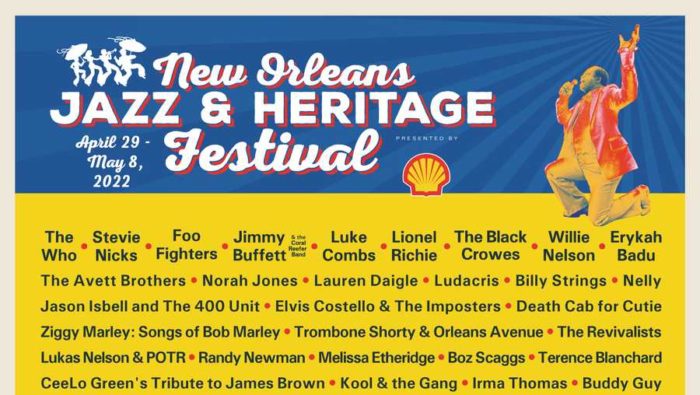 New Orleans Jazz & Heritage Festival Shares 2022 Lineup: The Who, Stevie Nicks, Foo Fighters and More