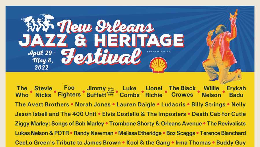 New Orleans Jazz & Heritage Festival Shares 2022 Lineup The Who