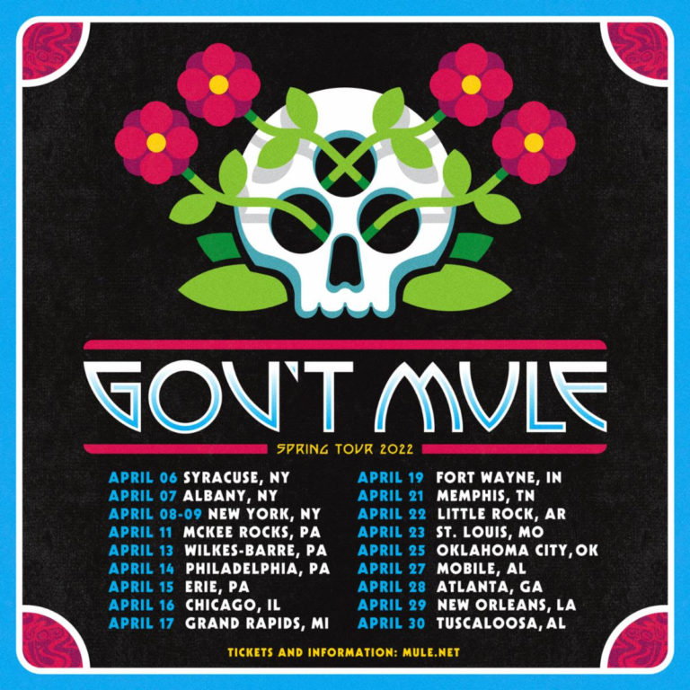 Gov’t Mule Announce Headlining Spring Tour