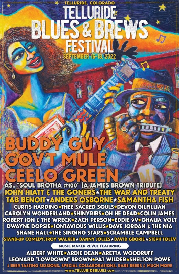 Telluride Blues & Brews Festival Announce Lineup Gov't Mule, Buddy Guy