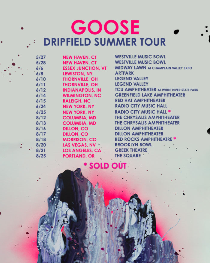 Goose Announce New Studio Album 'Dripfield,' Summer Tour 2022