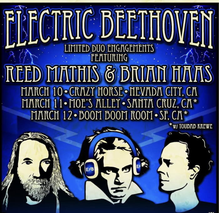 Jacob Fred Jazz Odyssey Co-Founders Brian Haas and Reed Mathis Reunite for Electric Beethoven