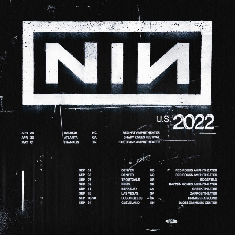 Nine Inch Nails Announce First US Tour in Over Three Years