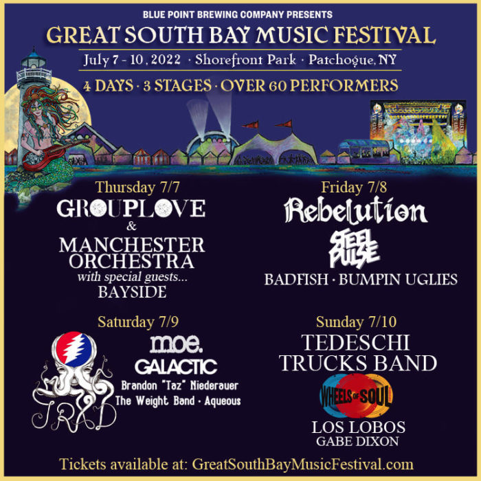 Great South Bay Music Festival Shares Artist Lineup Tedeschi Trucks