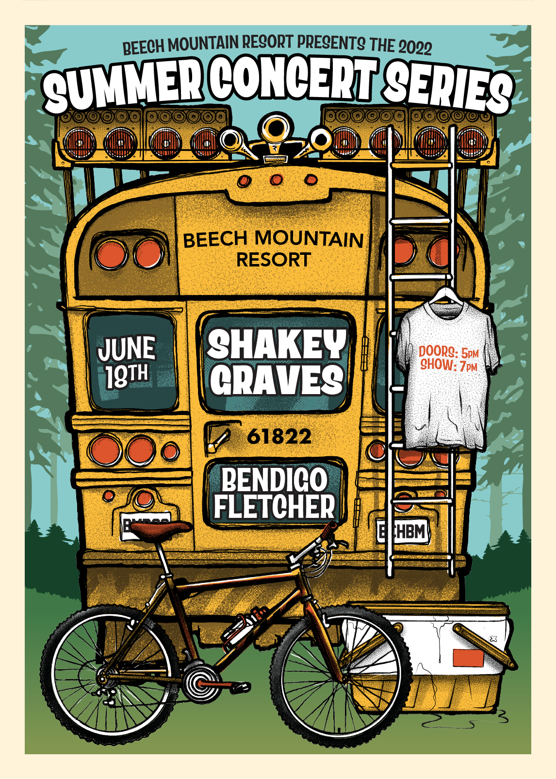 Beech Mountain Resort Shares 2022 Summer Concert Series Shakey Graves