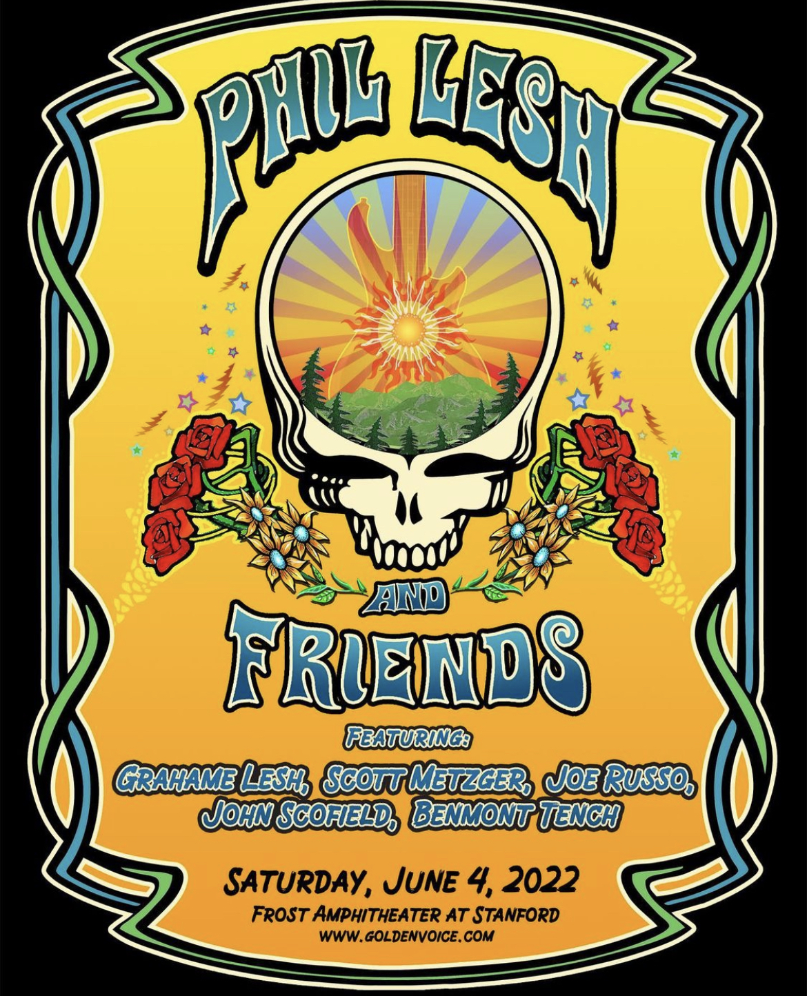 Phil Lesh and Friends Announce June Concert at Frost Amphitheater