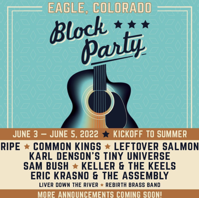 Block Party Eagle 2022 Shares Lineup: Ripe, Common Kings, Leftover Salmon and More
