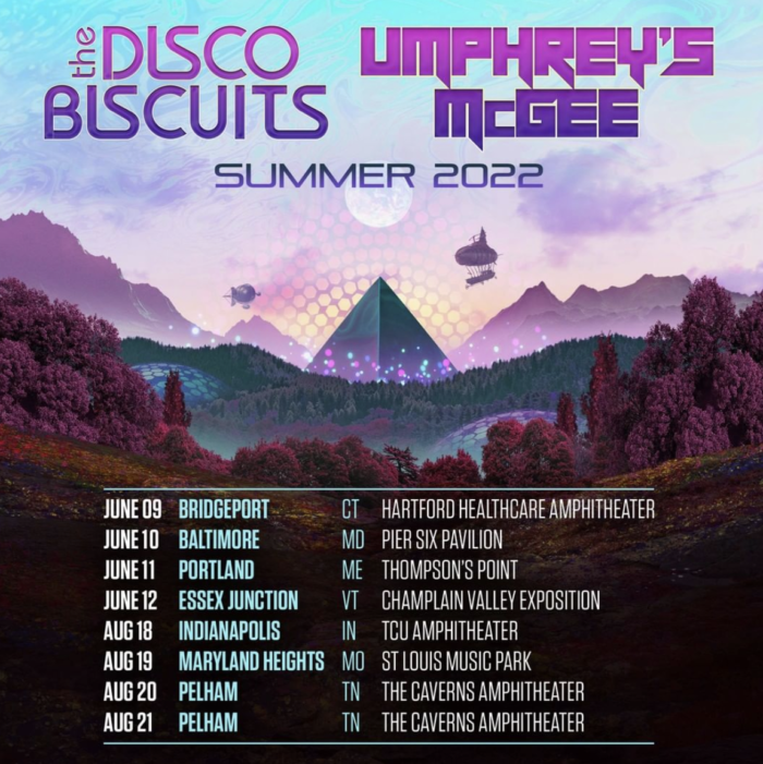 Disco Biscuits and Umphrey’s McGee Announce Joint Summer Tour