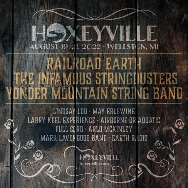 Hoxeyville Music Festival Shares Initial Artist Lineup: Railroad Earth, The Infamous Stringdusters, Yonder Mountain String Band and More