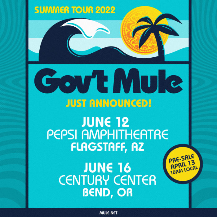 Gov’t Mule Add New Dates to 2022 Summer Tour