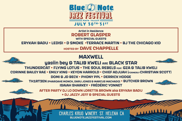 Blue Note Jazz Festival Expands to Napa Valley, Shares Artist Lineup