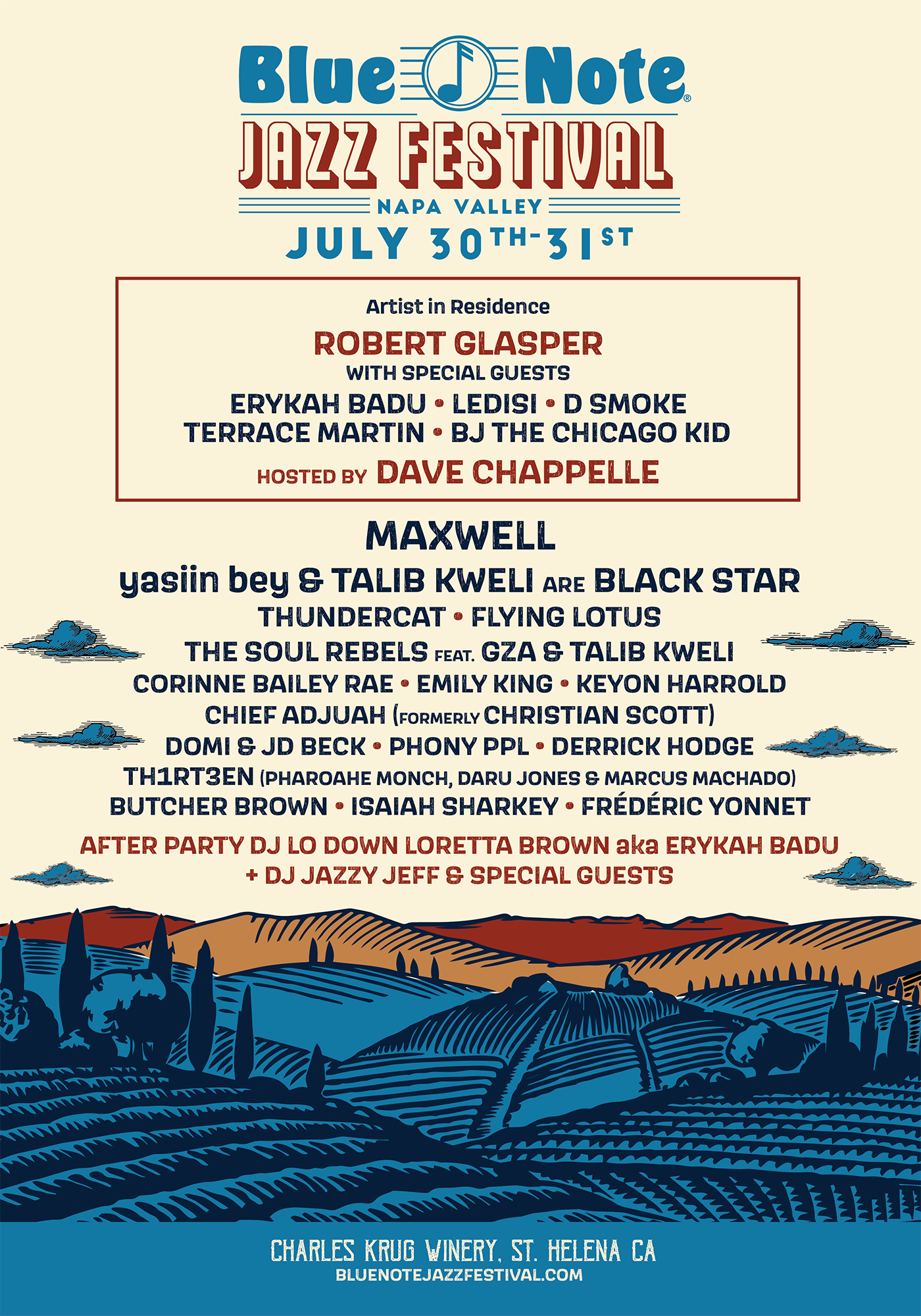 Blue Note Jazz Festival Expands To Napa Valley Shares Artist Lineup