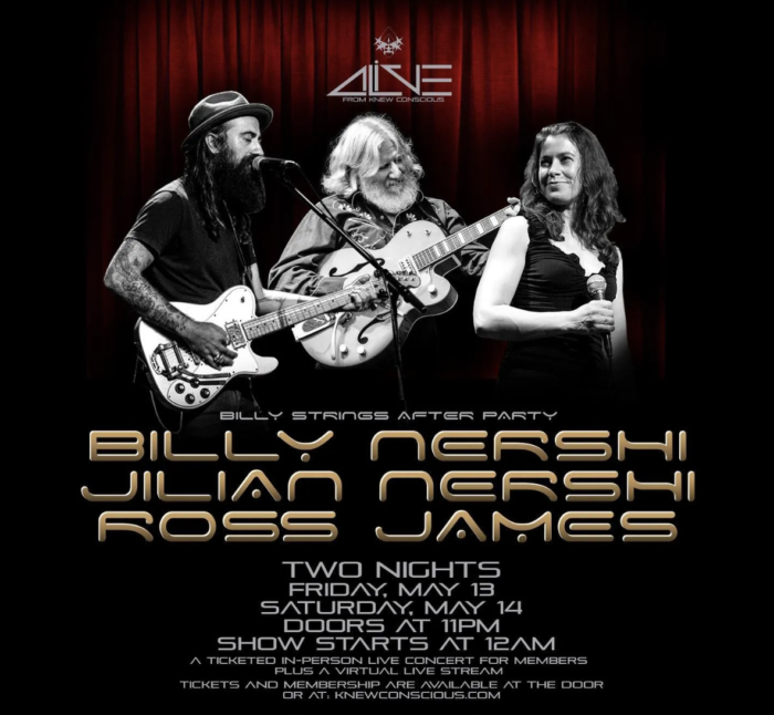 Billy Nershi, Jilian Nershi and Ross James Announce Billy Strings After-Party