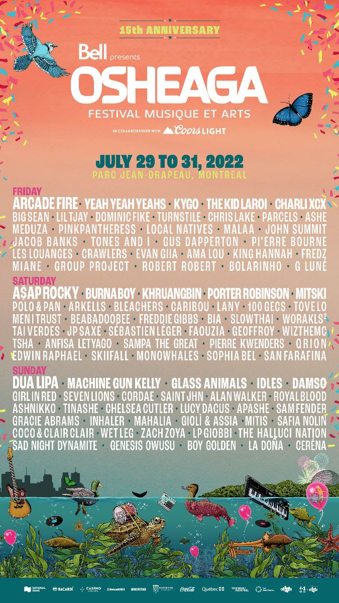 Arcade Fire Named as Day One Headliner of Osheaga Festival Replacing Foo Fighters