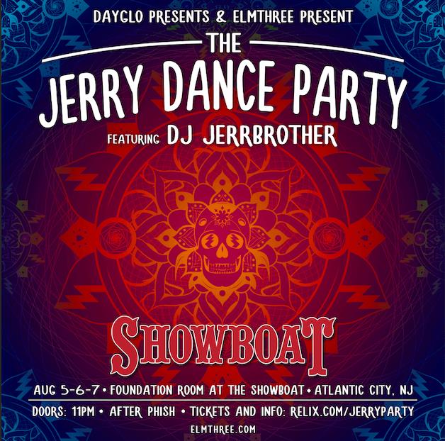 The Jerry Dance Party Announces Three Nights of After-Parties Following Phish in Atlantic City