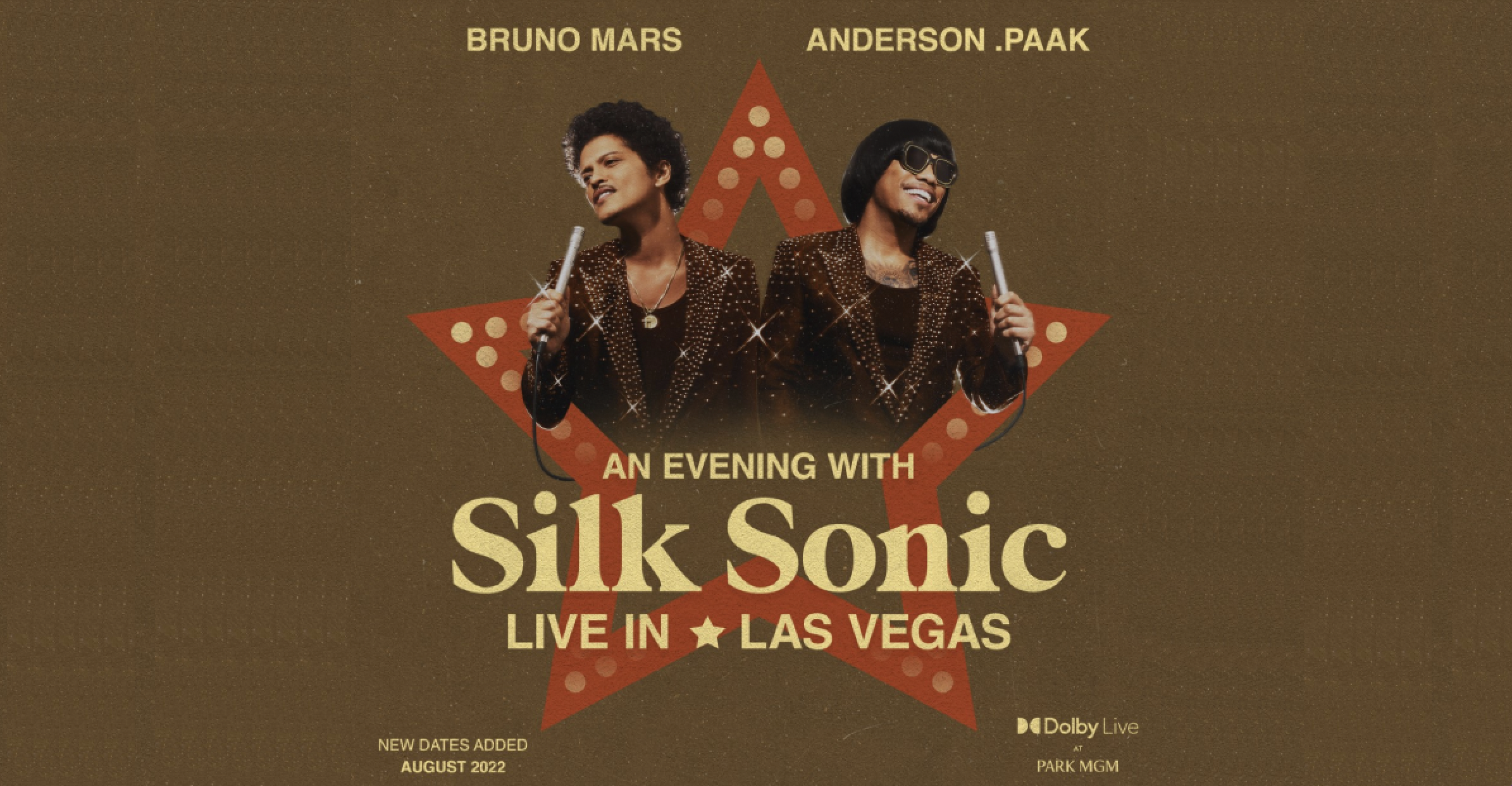 Bruno Mars and Anderson .Paak Announce Silk Sonic Las Vegas Residency