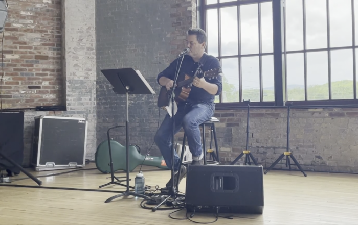 Nick Offerman Performs Jeff Tweedy Co-Written “T.G.I.F.” at Solid Sound Festival