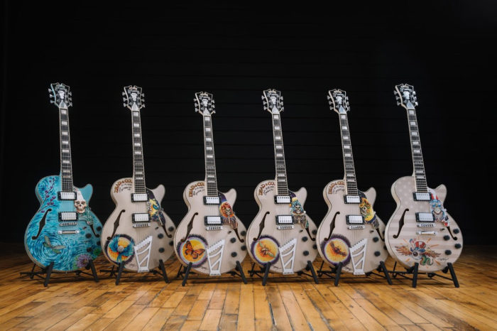 HeadCount Unveil Custom AJ Masthay D’Angelico Guitars Ahead of Dead & Company Summer Tour