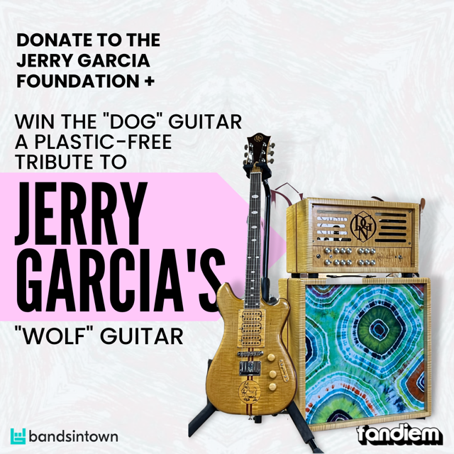 Jerry Garcia Foundation, DGN Custom Guitars and More, Partner on Fundraiser Sweepstakes to Celebrate Jerry Garica’s 80th Birthday