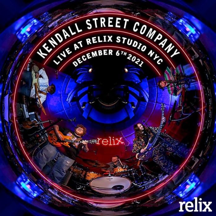 Kendall Street Company Release New Album ‘Live at Relix Studio NYC 12/6/2021’