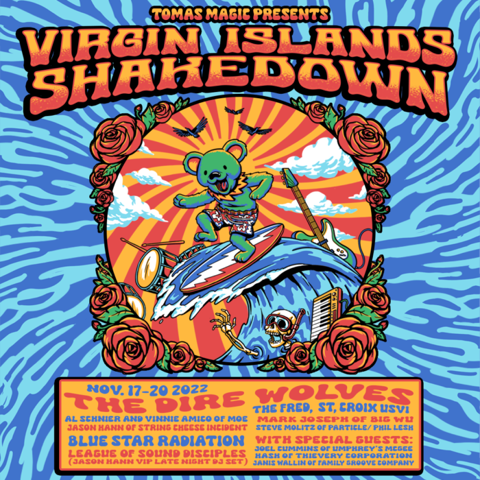 Virgin Islands Shakedown to Celebrate the Music of the Grateful Dead with Members of moe., The String Cheese Incident and More
