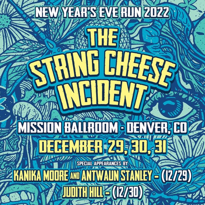 The String Cheese Incident Announce Guest Sit Ins for New Year’s Eve Run in Denver: Kanika Moore, Antwaun Stanley and Judith Hill