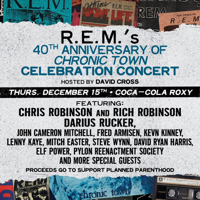 The Black Crowes’ Rich Robinson to Host Two Night Benefit Concert Celebrating the 40th Anniversary of R.E.M.’s Debut EP ‘Chronic Town’ in Georgia