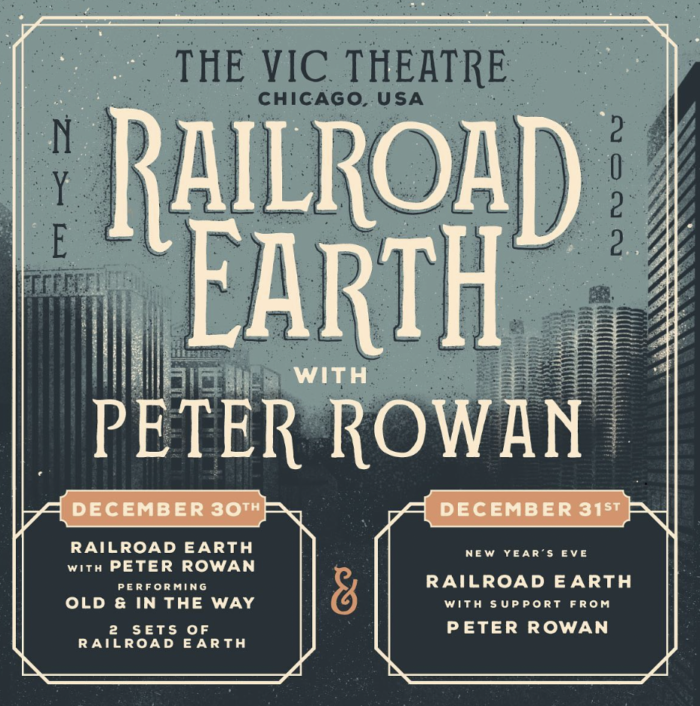Railroad Earth to Perform Old & In the Way with Peter Rowan During New Year’s Eve Run in Chicago