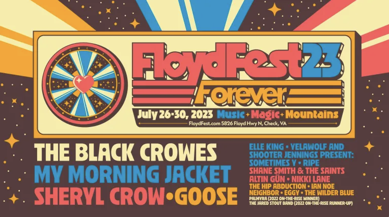 FloydFest Outlines Phase One of 2023 Lineup My Morning Jacket, The