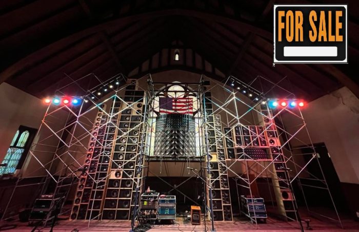 Scaled-Down Replica of Grateful Dead’s Wall of Sound For Sale