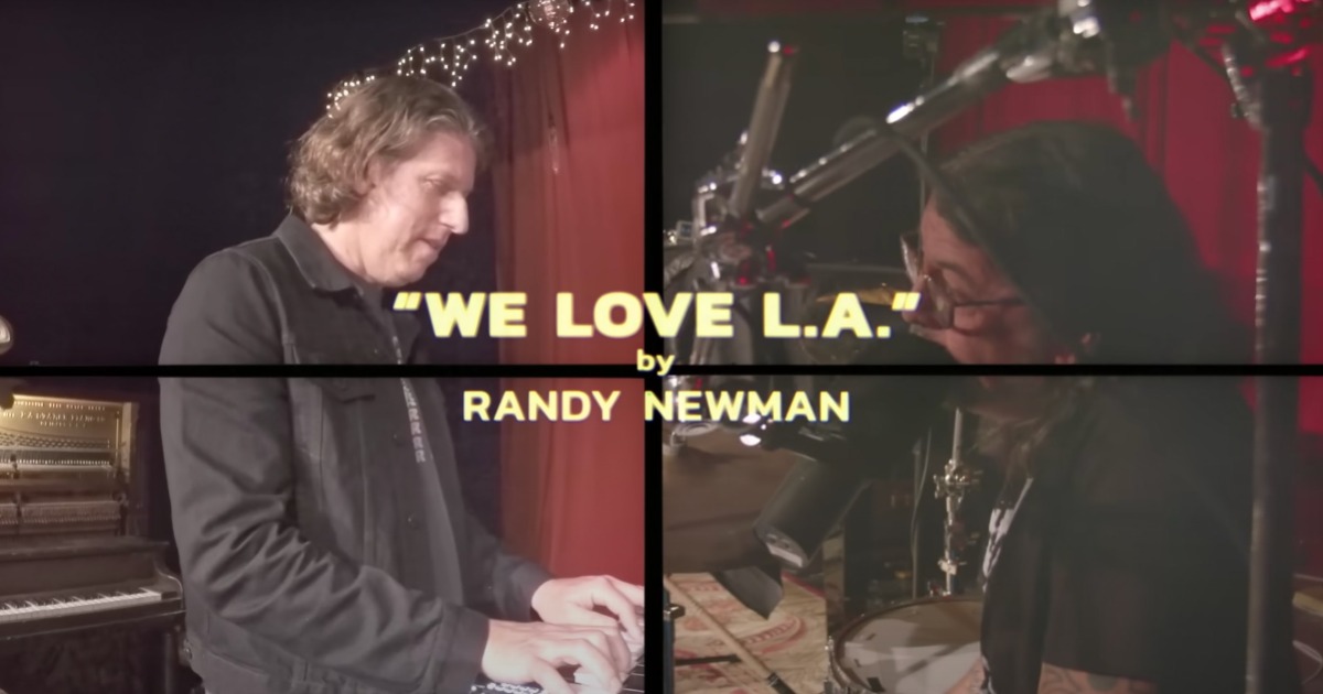 Watch: Dave Grohl and Greg Kurstin Wrap Hanukkah Sessions with Randy Newman's "I Love L.A." - Vimarsana News
