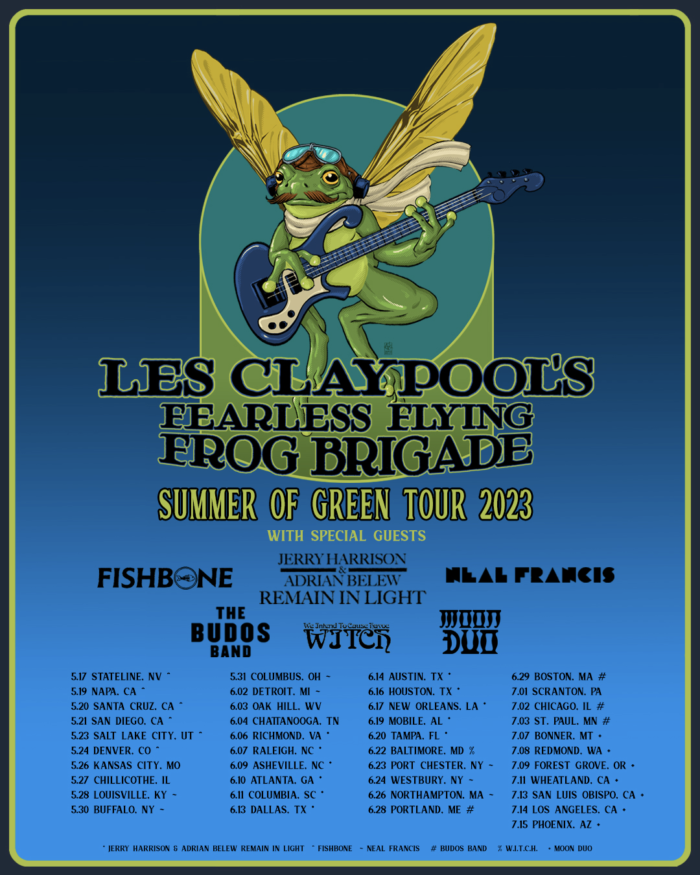 Les Claypool's Fearless Flying Frog Brigade Announce Return with 41