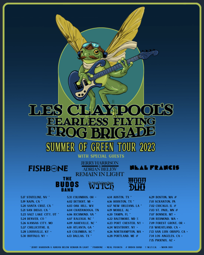 les claypool uk tour