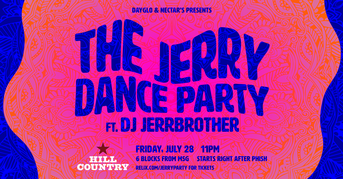 Jerry Dance Party to Occur After Phish at Hill Country in New York City - Vimarsana News