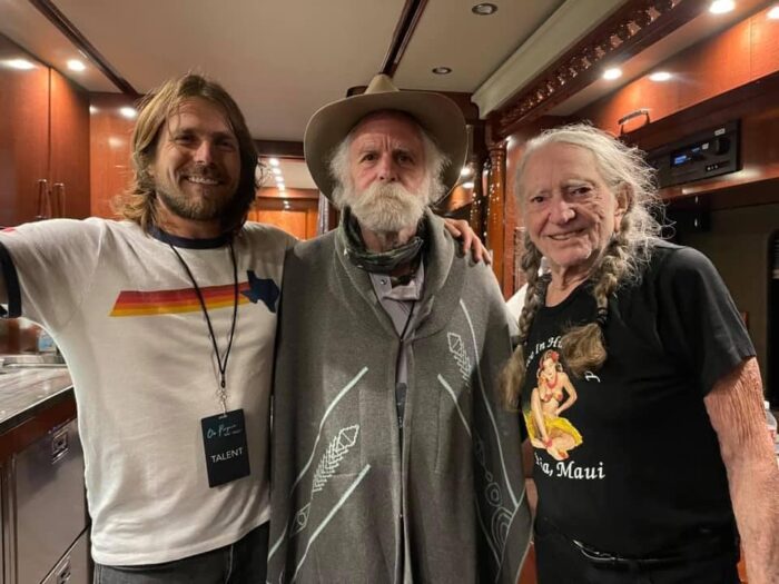 Bob Weir Joins Lukas Nelson In California