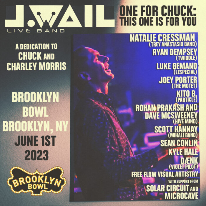 J.WAIL, Natalie Cressman & Friends to Honor Lives of Chuck and Charley Morris at Brooklyn Bowl