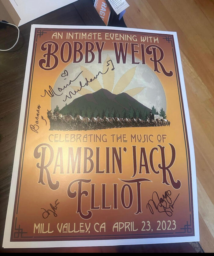 Bobby Weir and Ramblin' Jack Elliott Host Intimate Night of Music in Mill  Valley with Special Guests