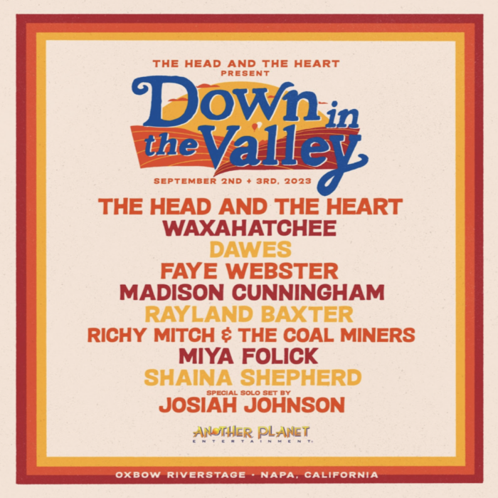 The Head And The Heart Reveal Inaugural Artist Lineup for Down in the Valley Gathering