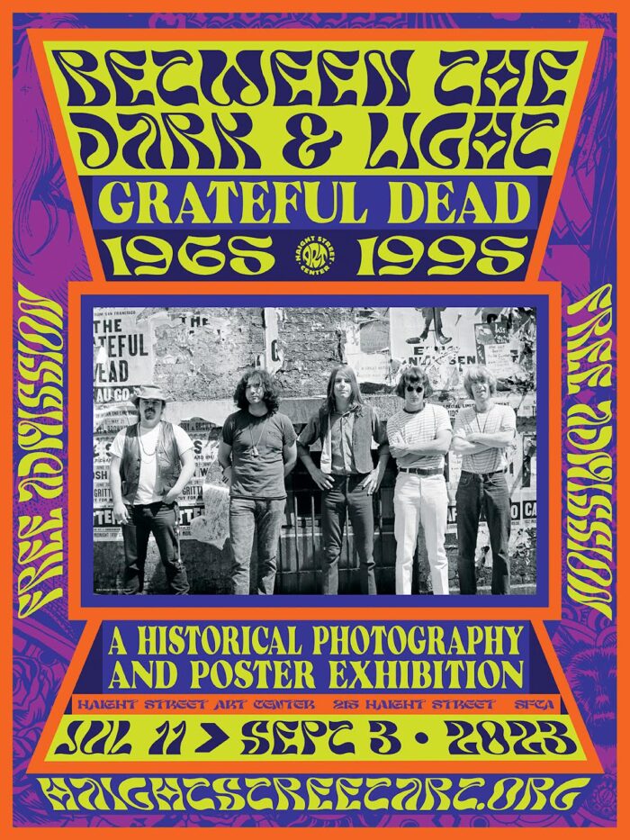 Haight Street Art Center to Host 'Between the Dark and Light: Grateful Dead  1965-1995' Exhibit