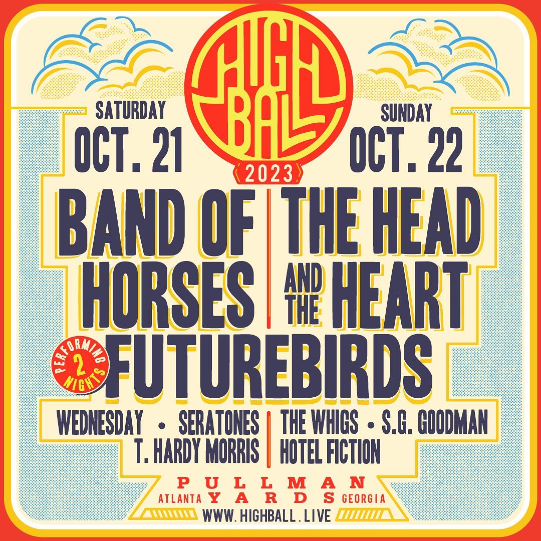 Futurebirds Announce Inaugural Highball Festival Featuring Band of Horses, The Head and the Heart and More - Vimarsana News
