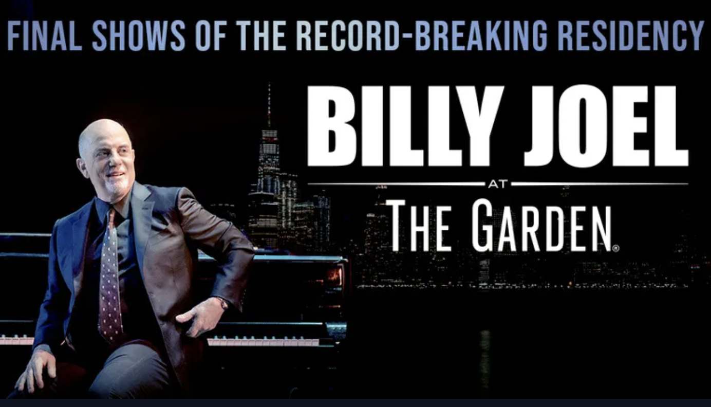 Billy Joel to Bid Farewell to Madison Square Garden with Epic Residency