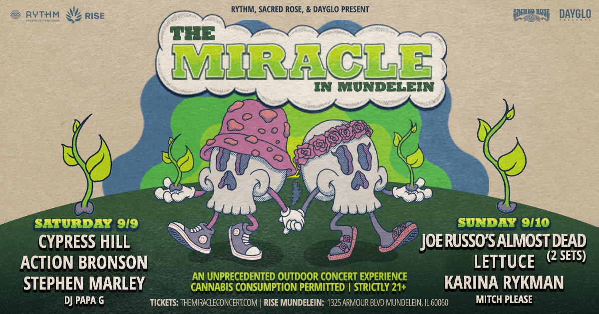 Illinois' First Music Concert Allowing Onsite Cannabis Consumption, The