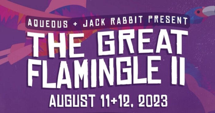Aqueous Drop Artist Lineup for The Great Flamingle II