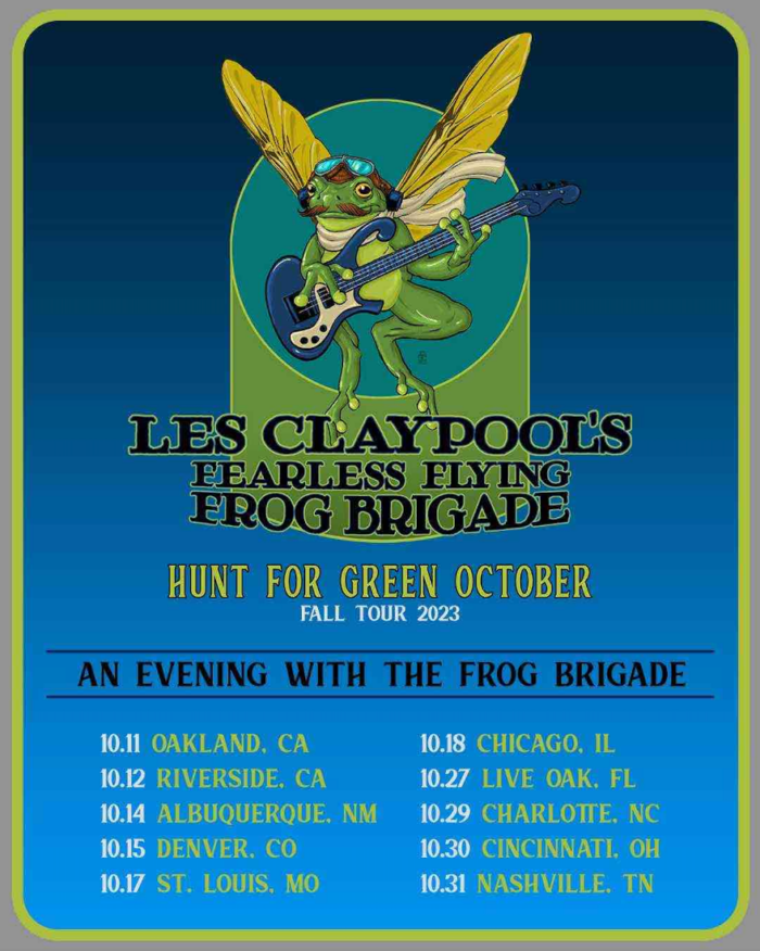 Les Claypool's Fearless Flying Frog Brigade Set to Embark on The Hunt